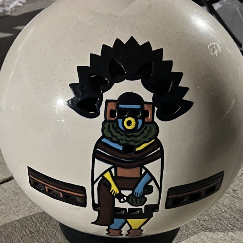 Rare Vintage Kachina Yankee Doodle Dandy ceramic hand painted